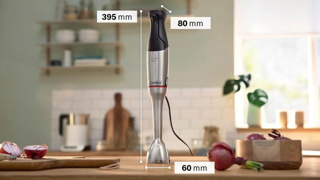 Mixer Bosch Msm6m831 Ergomaster 1200w Acero Inox