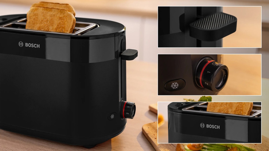 Tostadora Bosch My Moment 2200w Negro