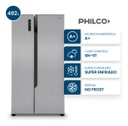 Heladera Sbs Philco Phsb555xt 555l No Frost Inox Plateado