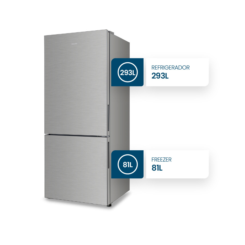 HELADERA INVERTER PHILCO PHNC417XI 347L NO FROST INOX