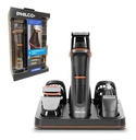 Multigroomer Philco Recargable Barba Cuerpo 5 En 1 Cb8870pn Negro