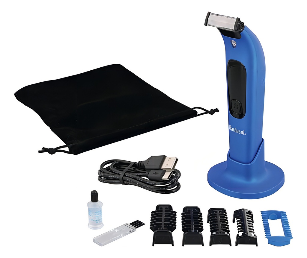 Afeitadora Barbasol Cbt1-3104 Resistente Agua Inalámbrica Azul