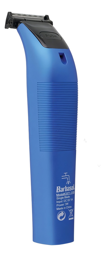 Afeitadora Barbasol Cbt1-3104 Resistente Agua Inalámbrica Azul