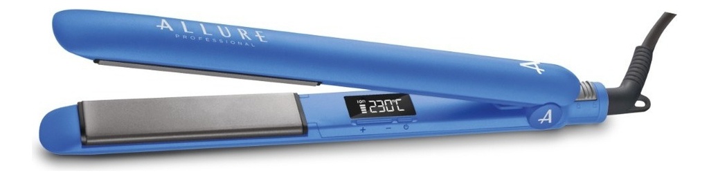 Planchita Para Pelo Allure Pl1020ap Titanium Ion Technology Azul