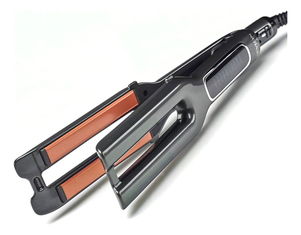 Plancha De Pelo Revlon Cuatro Placas De Cerámica 235° Negro