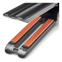 Plancha De Pelo Revlon Cuatro Placas De Cerámica 235° Negro