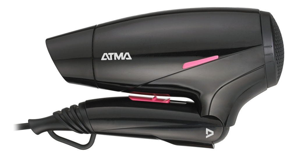 Secador De Pelo Atma 1600 W Motor Dc Cerámico Negro