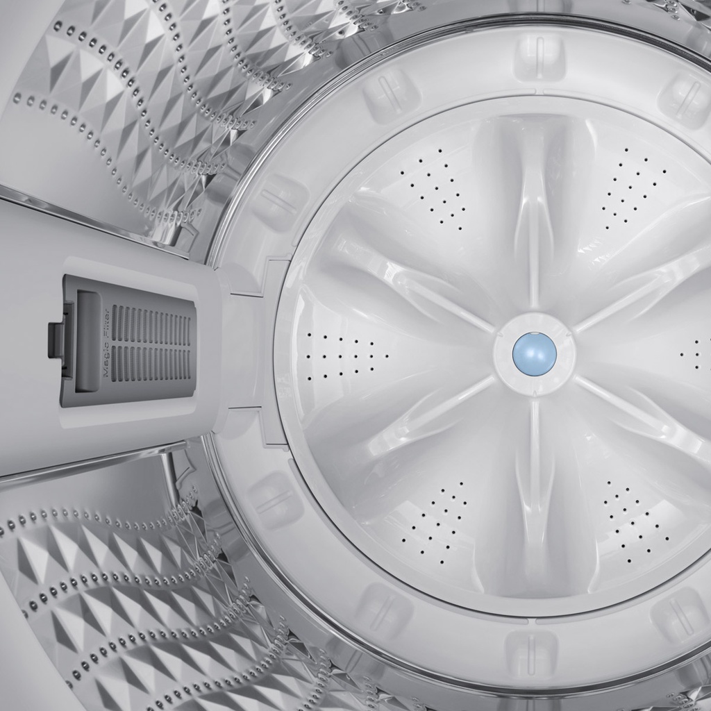 Lavarropas Samsung Sawa85 8.5kg Carga Superior Led Color Blanco