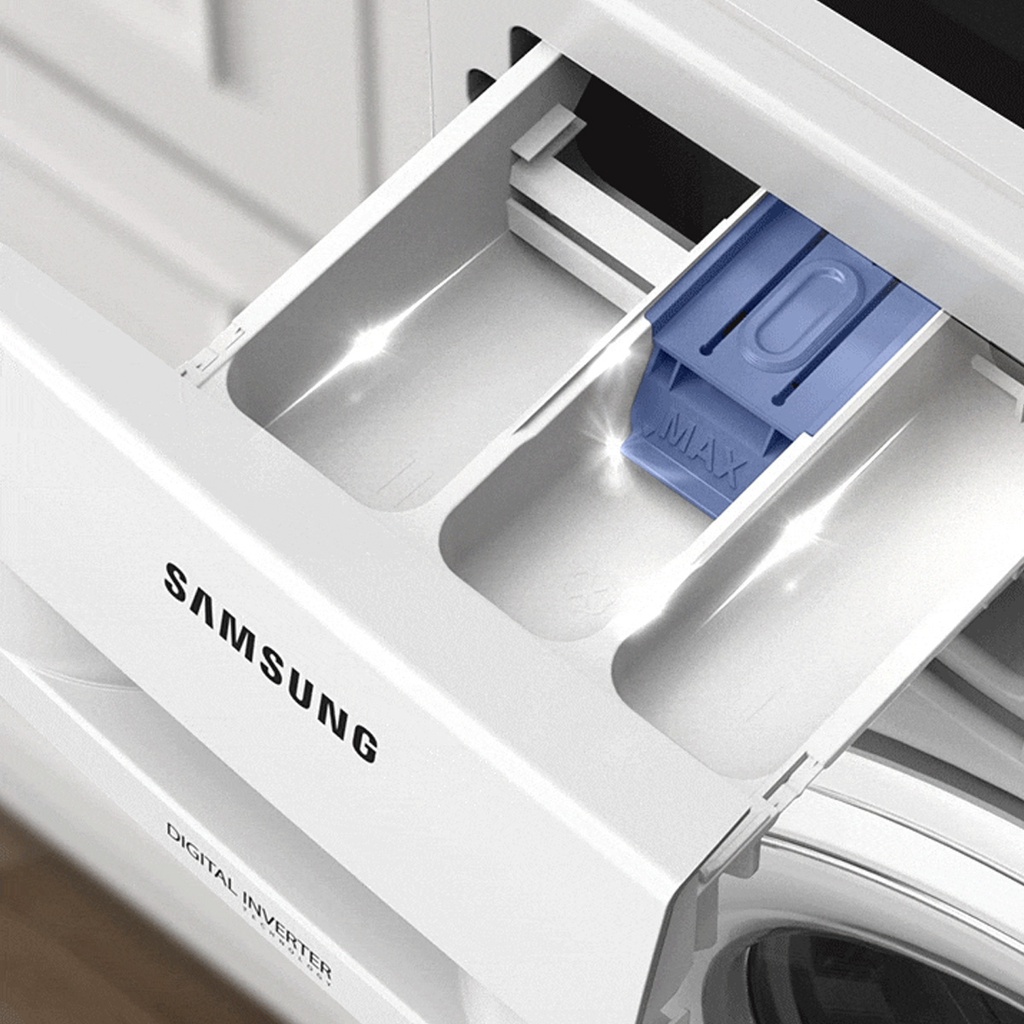 Lavarropas Samsung 6.5 K Ww65a4000ee Frontal Blanco Blanco