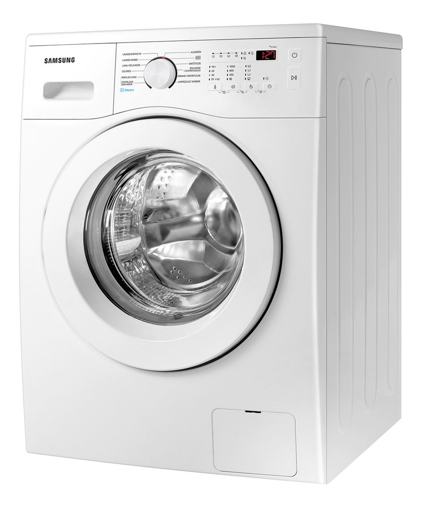 Lavarropas Samsung 6.5 K Ww65a4000ee Frontal Blanco Blanco