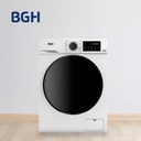Lavarropas Bgh Bwfe08w24ar 8kg Inverter Frontal Blanco Blanco
