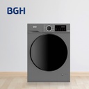 Lavarropas Bgh Bwfe08s24ar 8kg Carga Frontal Inverter Silver Gris Oscuro