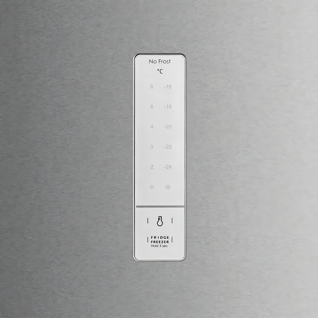 Freezer Vertical Midea Ff-ec8sar1 Inox 230 L No Frost Acero Inoxidable