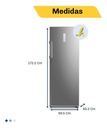 Freezer Vertical Midea Ff-ec8sar1 Inox 230 L No Frost Acero Inoxidable