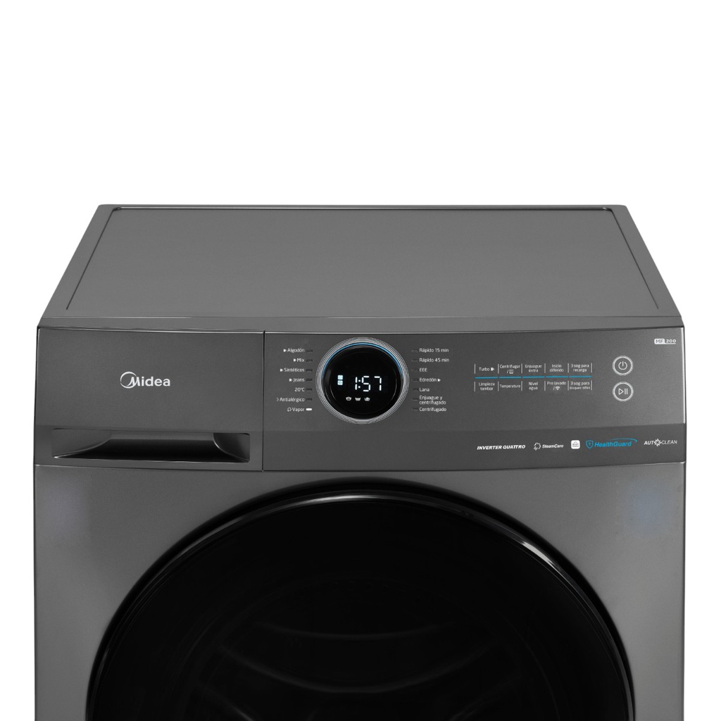 LAVARROPAS MIDEA MF200W115WB/T-A1 11,5 KG INVERTER TITANIUM