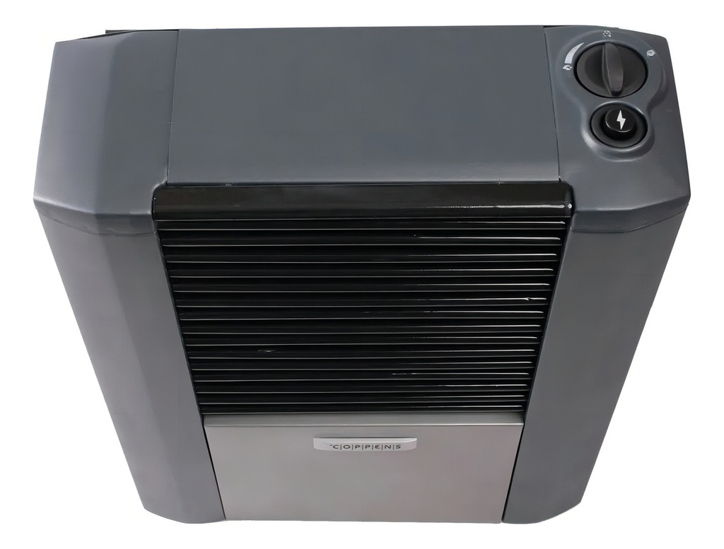 Calefactor Pared Coppens 6000 Tiro Balanceado Derecho Peltre Gris Oscuro