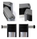 Calefactor Pared Coppens 6000 Tiro Balanceado Derecho Peltre Gris Oscuro