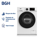Lavarropas Bgh Bwfe06w24ar 6kg Inverter Frontal Blanco Blanco