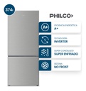 Heladera Inverter Philco Phnc417xi 347l No Frost Inox Acero Inoxidable
