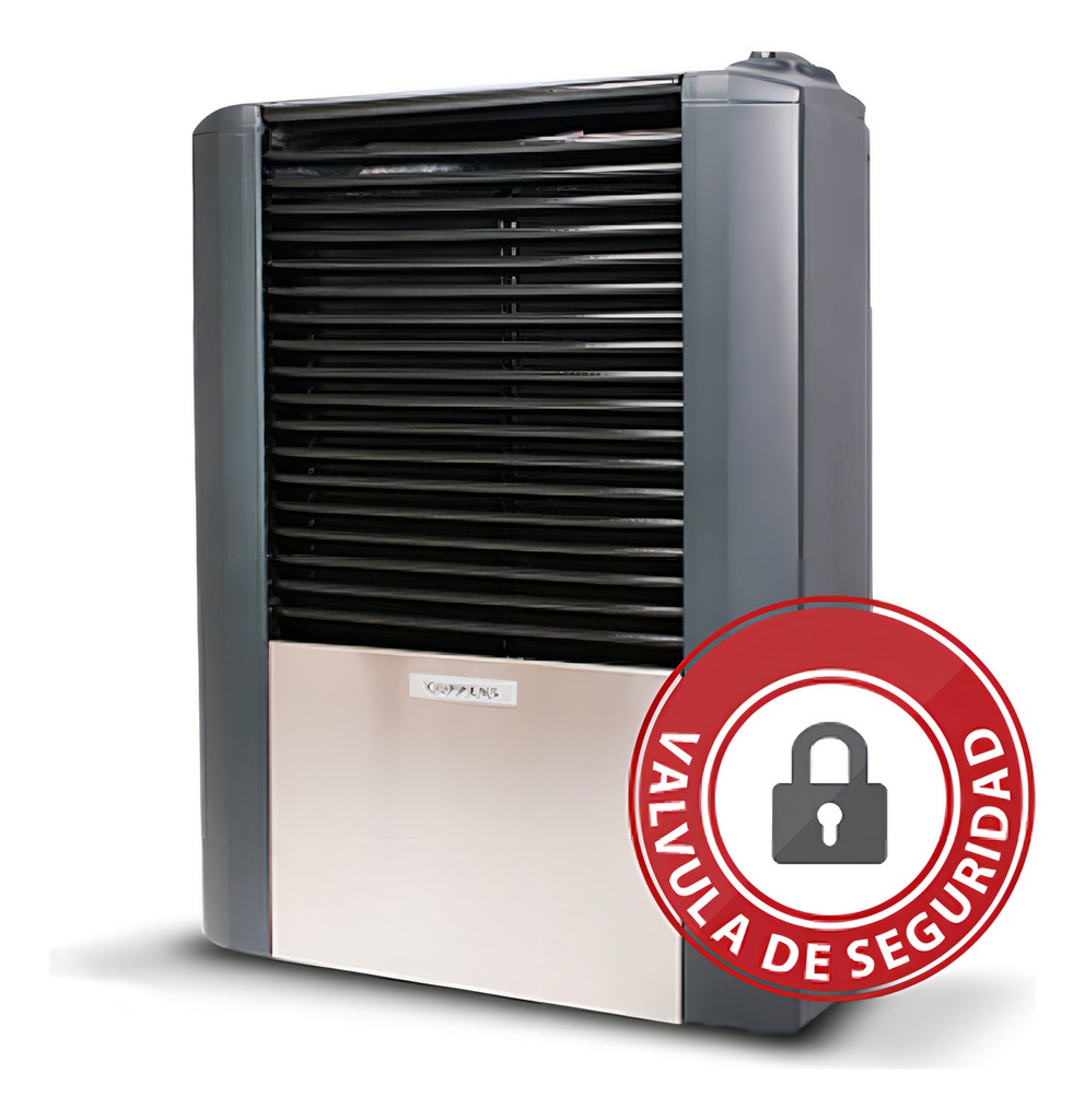 Calefactor Coppens Multigas 3000kcal Sin Salida Color Peltre Peltre