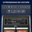Freidora De Aire Oster Staf11mcddfar 11 Litros Flex Negra Negro