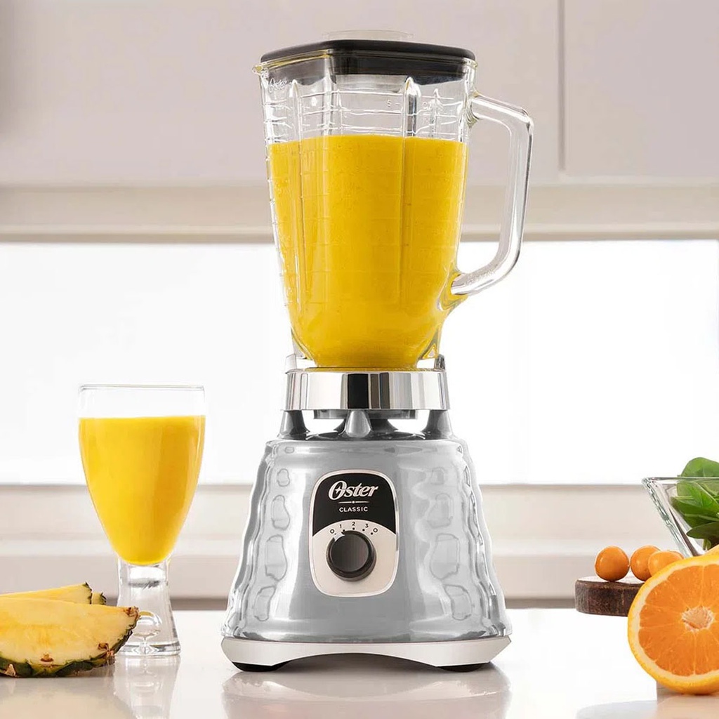 Licuadora Oster 4655 Jarra De Vidrio Color Acero Acero