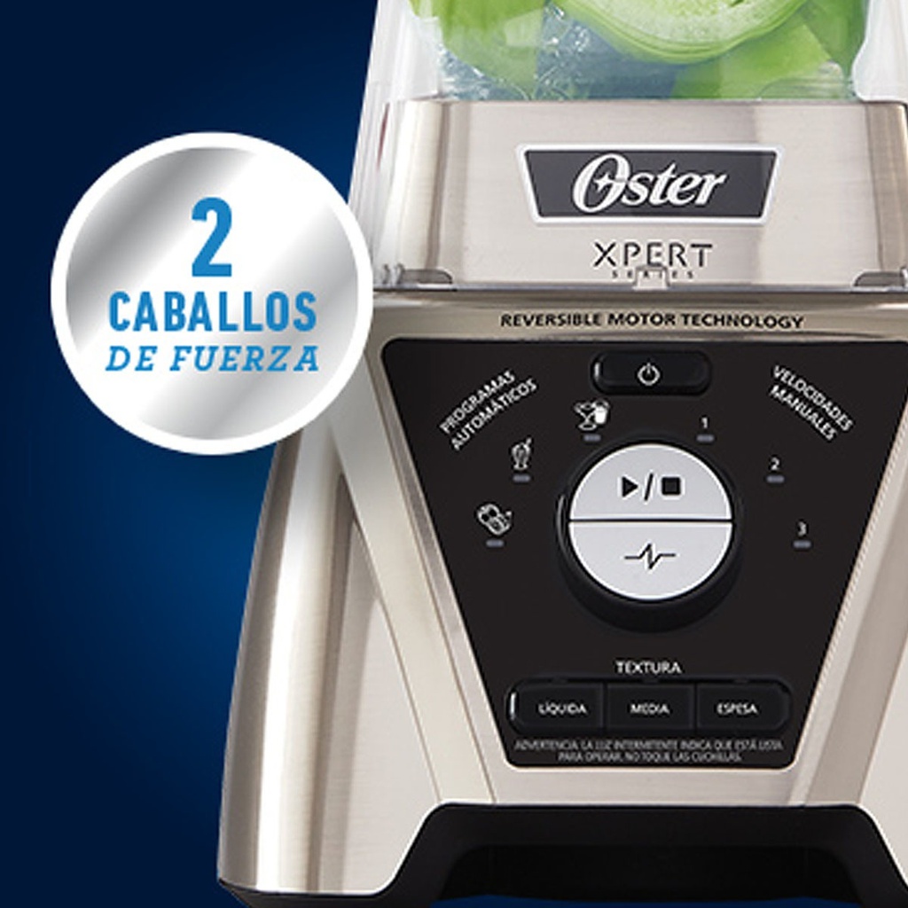 Licuadora Oster Xpert Osblst3bc2t Color Plateado Acero Inoxidable