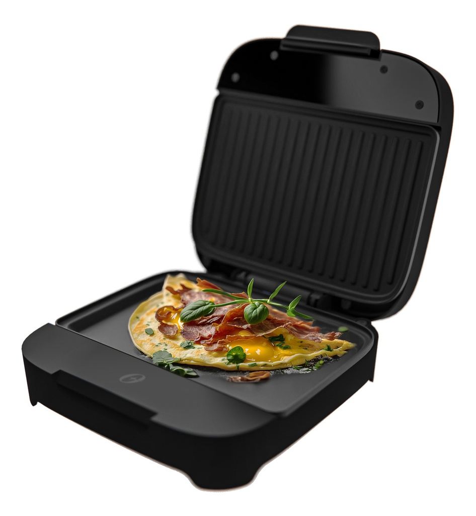 Sandwichera Electrica Oster 750w Compacta Ckstsm400 Negro