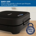 Sandwichera Electrica Oster 750w Compacta Ckstsm400 Negro