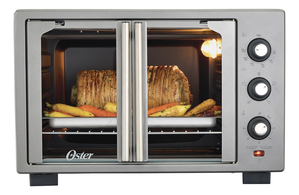 Horno Airfryer Oster Tssttv35fdar 35l Manual Plateado