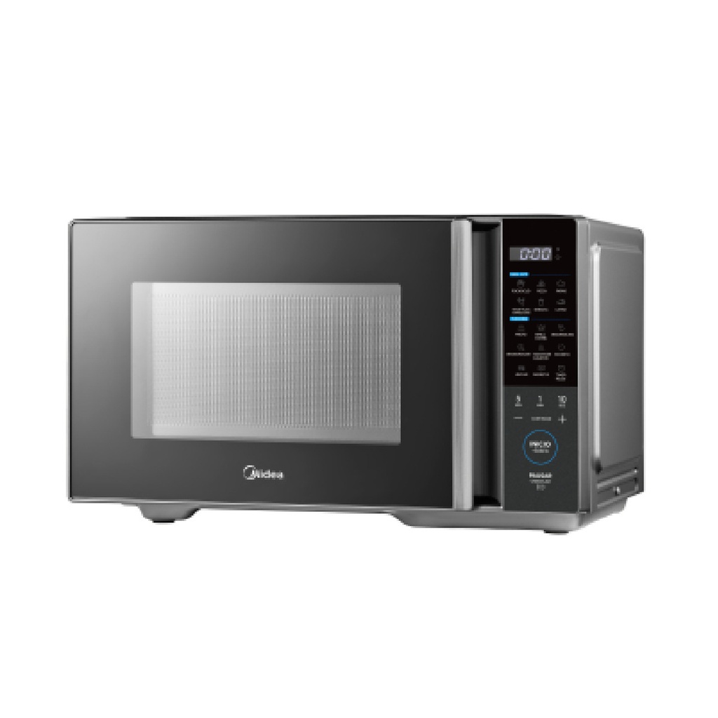 Microondas Midea 29 L Digital Con Grill Gris Basalto