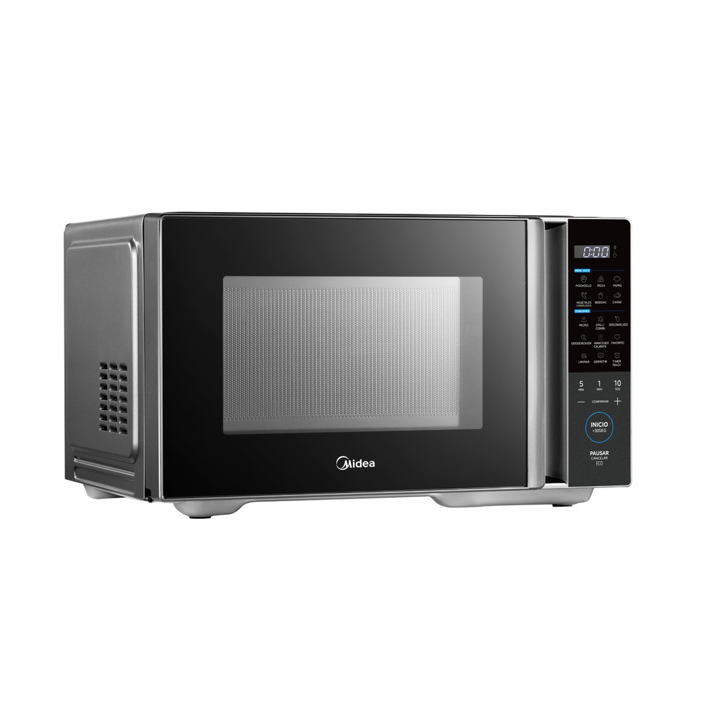 Microondas Midea 29 L Digital Con Grill Gris Basalto