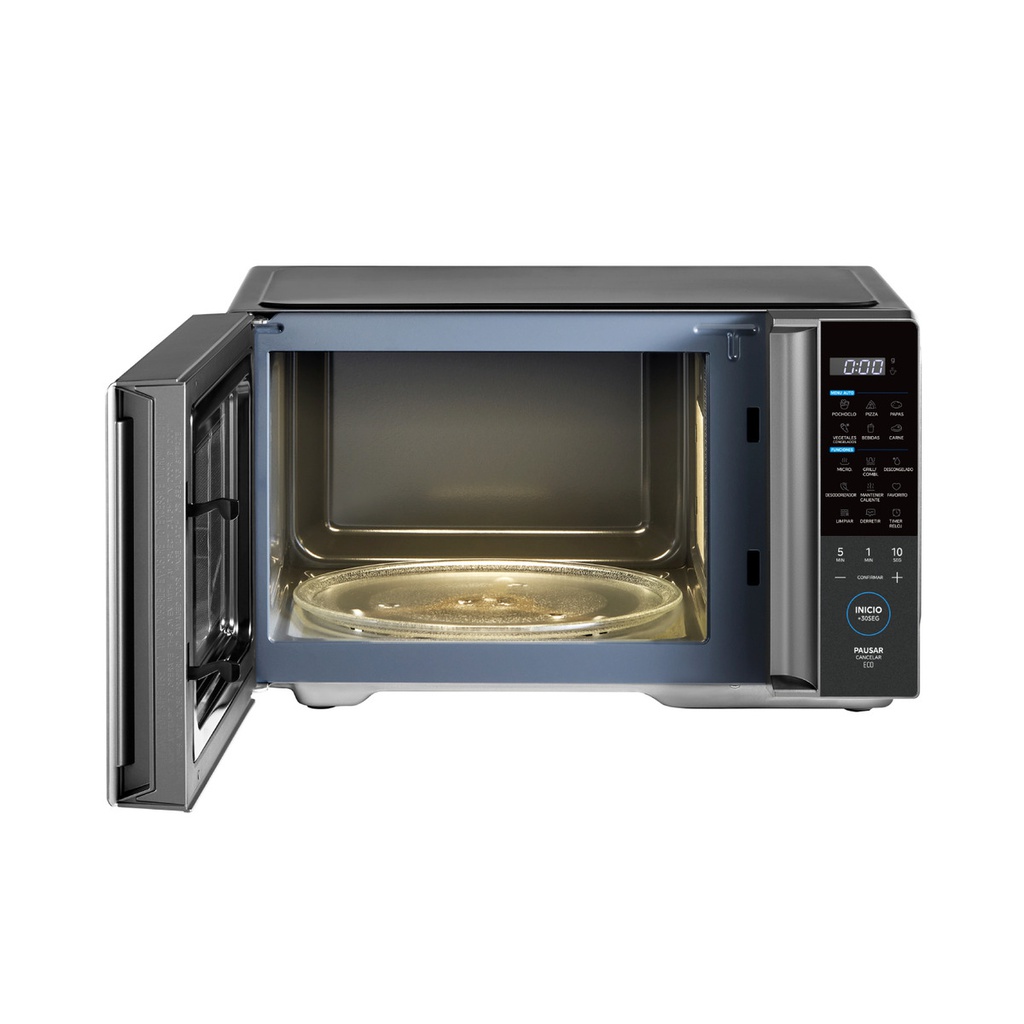 Microondas Midea 29 L Digital Con Grill Gris Basalto
