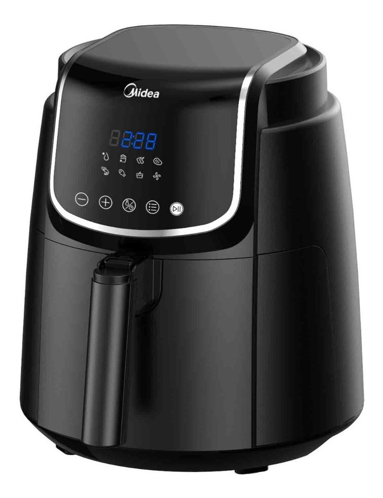 Freidora De Aire Digital Midea 4 Lts Color Negro Negro