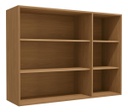 Alacena Kappesberg Maxxi G766-cn 3 Puertas 120cm Canela Marrón Claro