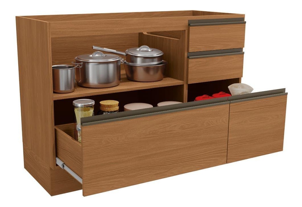 Bajo Mesada Kappesberg Maxxi G746-cn 120cm Canela Canela