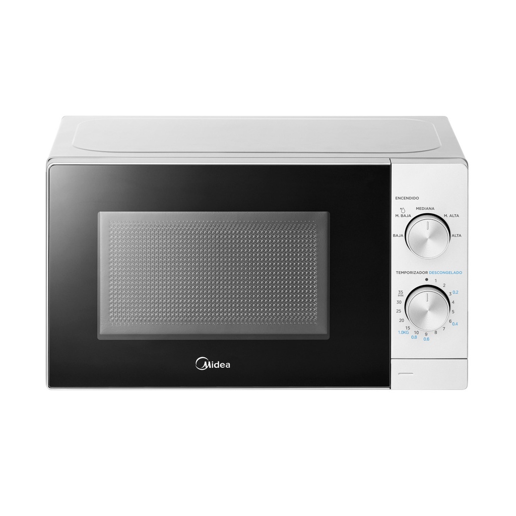 Microondas Midea 20l Mw-mn120war1 Mecanico Blanco