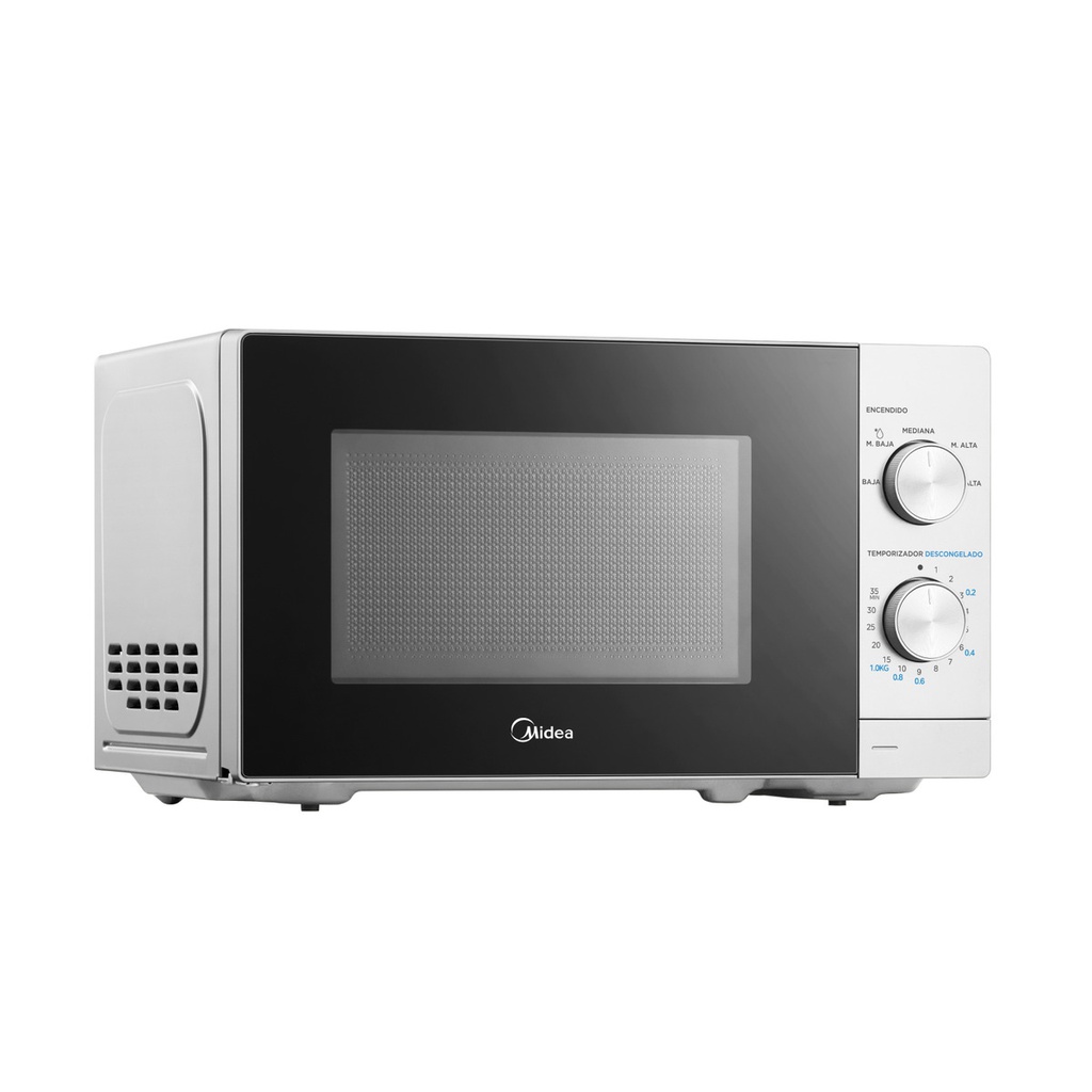 Microondas Midea 20l Mw-mn120war1 Mecanico Blanco