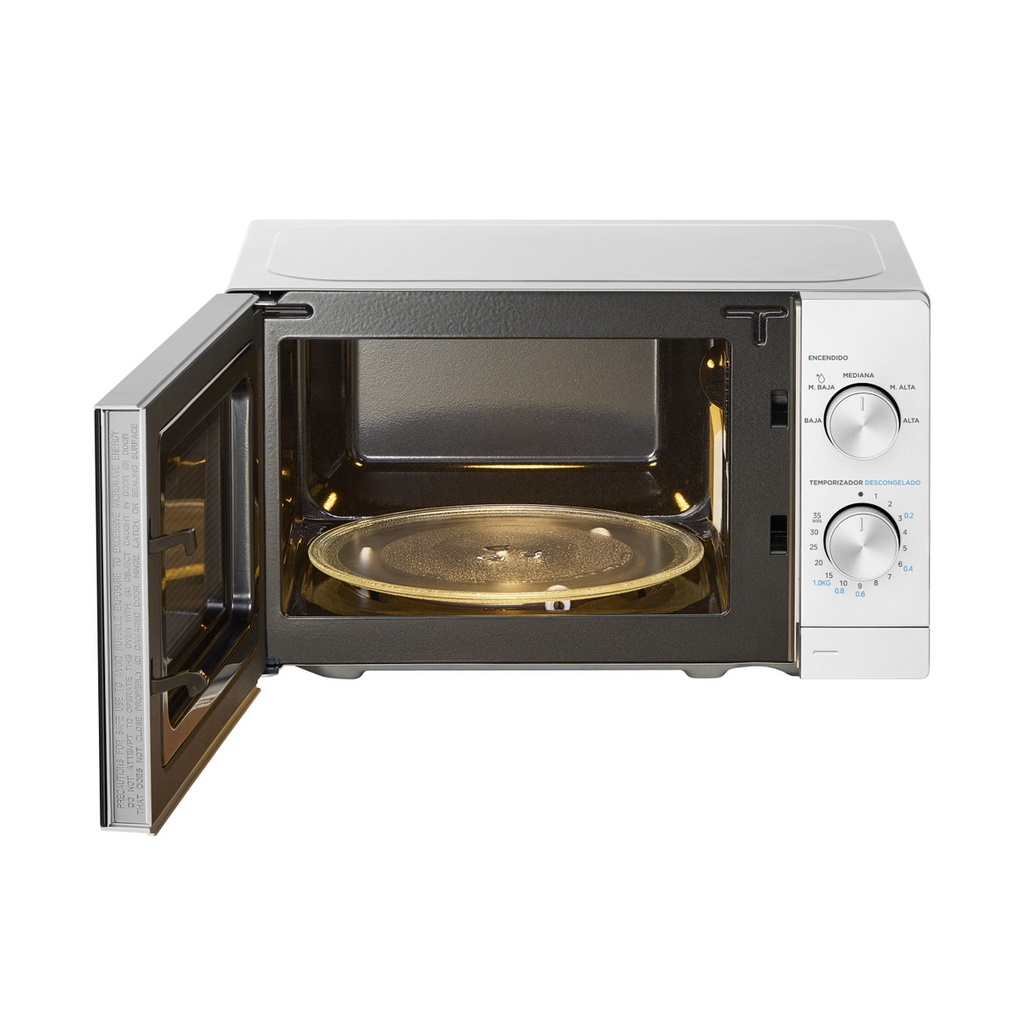 Microondas Midea 20l Mw-mn120war1 Mecanico Blanco