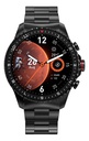 Reloj Smartwatch Dekkin Titanium Negro Malla Negra Negro Sport + Casual