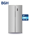 Heladera Bgh Brs400i1a Sbs 397l No Frost Inverter Inox Gris