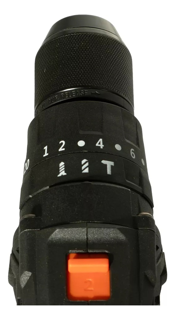 Taladro Lusqtoff Til80-9bk A Bateria Con Percutor 13mm Negro