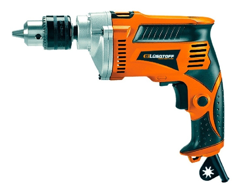 Taladro Percutor Lusqtoff Profesional 710 Watts Tpl710 8 Color Naranja Frecuencia 50 Hz