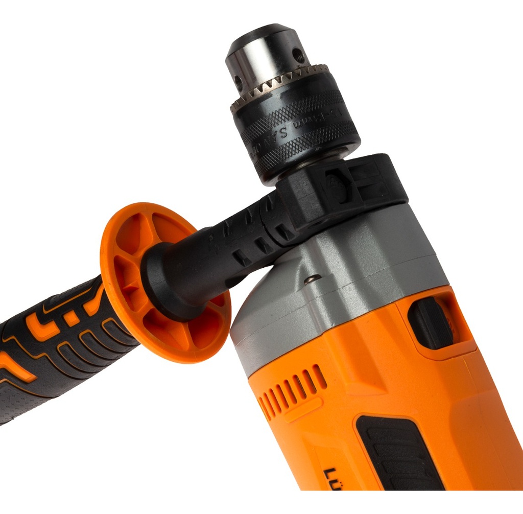 Taladro Percutor Lusqtoff Profesional 710 Watts Tpl710 8 Color Naranja Frecuencia 50 Hz