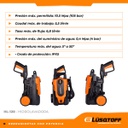 Lüsqtoff Hidrolavadora Hl-120 1200w 7mpa De Presión 50hz Naranja/negro 50 Hz
