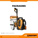 Lüsqtoff Hidrolavadora Hl-120 1200w 7mpa De Presión 50hz Naranja/negro 50 Hz