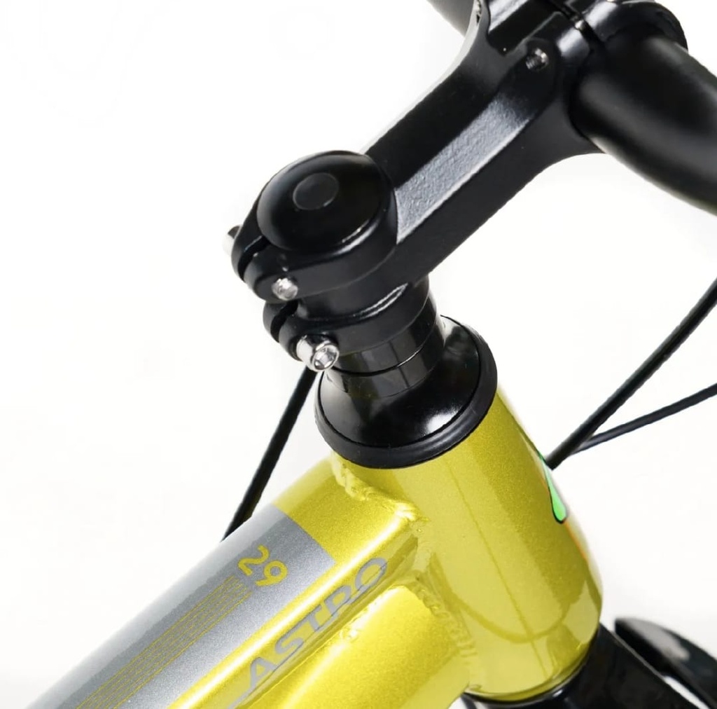 Bicicleta Mtb Mint Astro Talle M/l R29 21 Vel Celeste Azul Amarillo/gris M/l