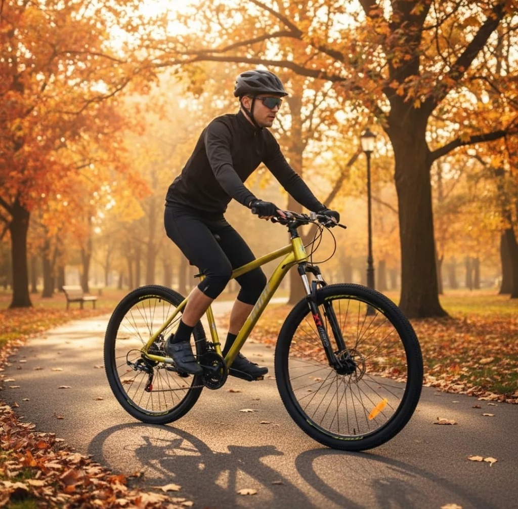 Bicicleta Mtb Mint Astro Talle M/l R29 21 Vel Celeste Azul Amarillo/gris M/l