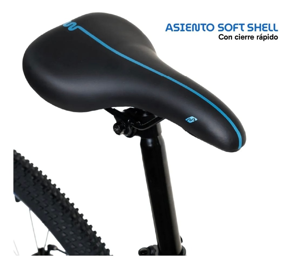 Bicicleta Mtb Mint Astro Talle M/l Rod 29 21 Velocidades Azul M/l