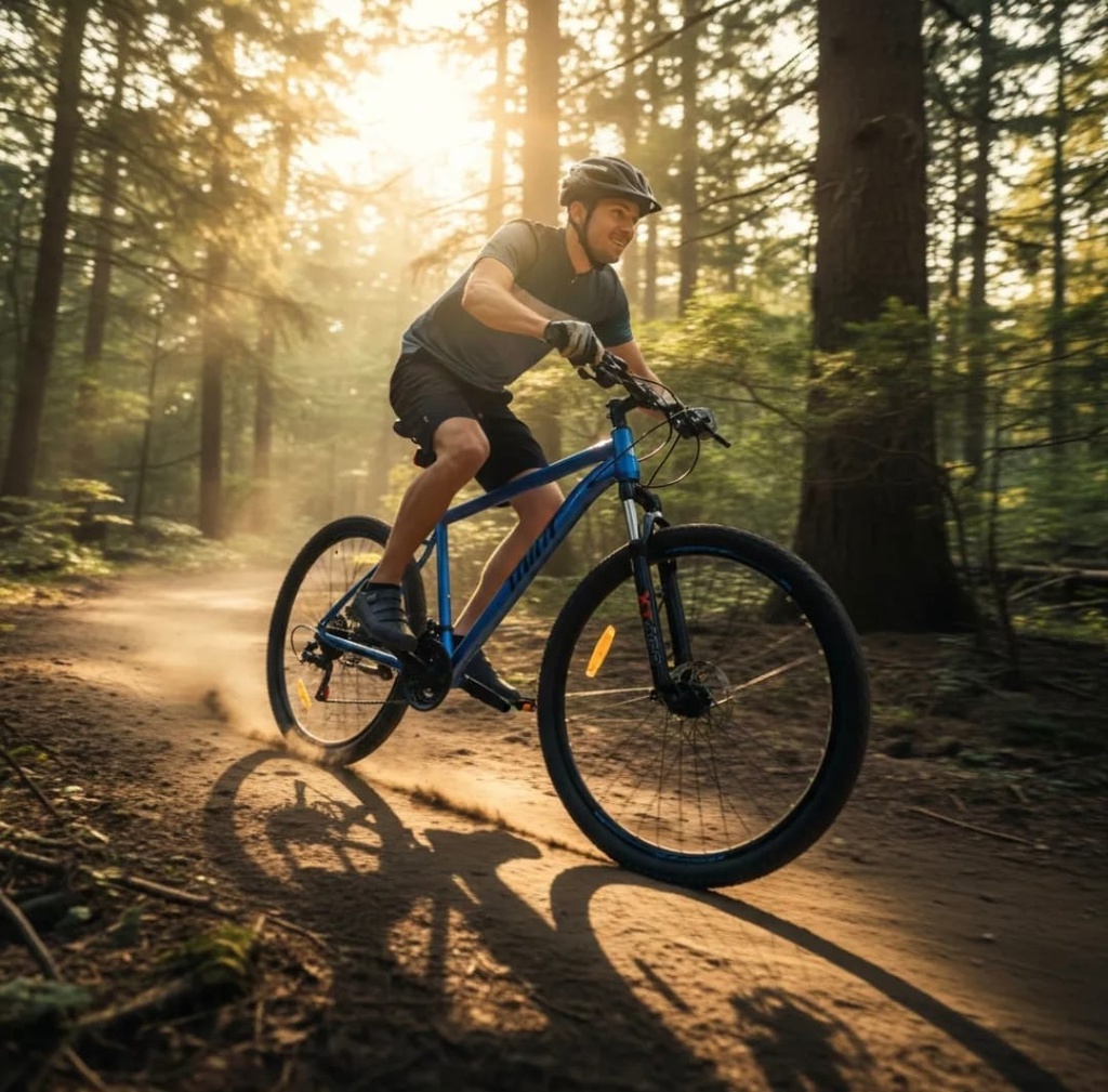 Bicicleta Mtb Mint Astro Talle M/l Rod 29 21 Velocidades Azul M/l